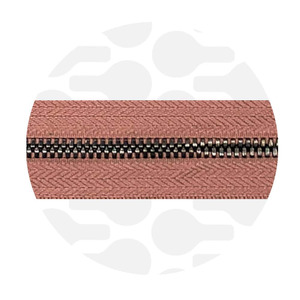 dusty roze-gun-metal zipper 5