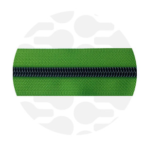 Apple Green-Gun Nylon Coil Zipper