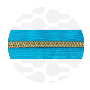 Aqua-Gold Nylon Coil Zipper