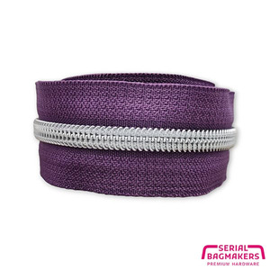 zippertape5-nyloncoil-aubergine-silver