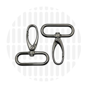 Elegant Swivel Hook 38mm Gun metal