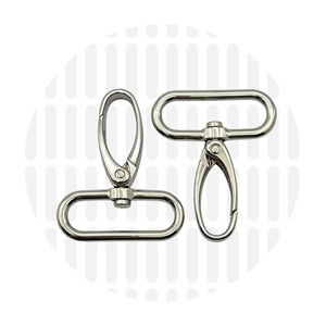 Elegant Swivel Hook 38mm Nickel