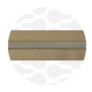 Washed-linen-Nickel Nylon coil Zipper