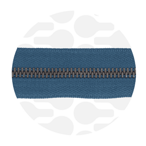 Zipper Metal Peacock Antique-brass