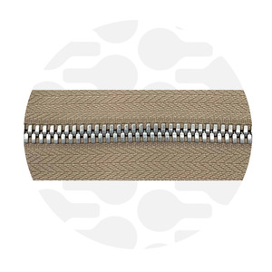 latte-brushed-nickel-Metal Zipper 5 