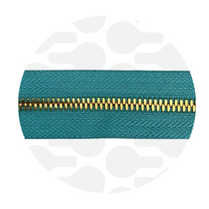 seasprayteal-gold-metal zipper
