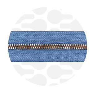 cloudy-copper-metal zipper