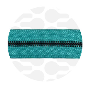 seasprayteal-black-metal zipper