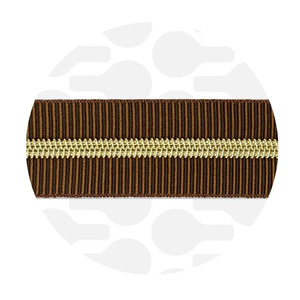 Zipper Striped Toffee Gold