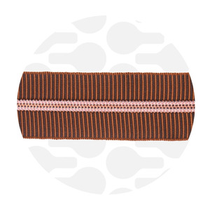 Zipper Striped Toffee Rose gold