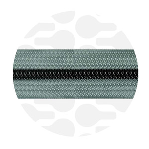 Smokey Mint - Gun Nylon Coil Zipper
