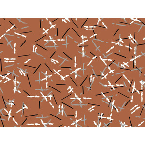 random stripes-burnedsienna