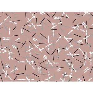 random stripes-16-dusty roze