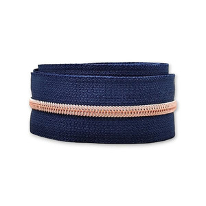 zippertape3-nyloncoil-navy-rosegold