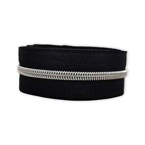 zippertape3-nyloncoil-black-silver