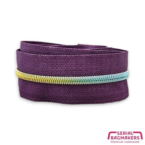 zippertape3-nyloncoil-aubergine-rainbow