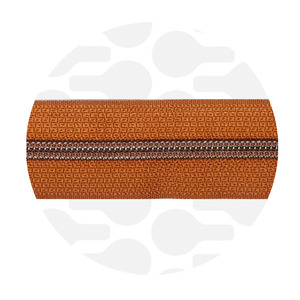 Nylon Coil Zipper Pumpkin Spice Copper