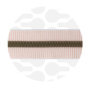 Zipper Striped Peachy Brass