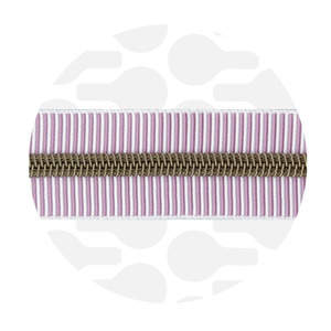 Zipper Striped Viola Brass