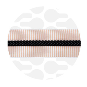 Zipper Striped Peachy Black