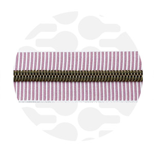 Zipper Striped Viola Brass