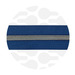 Stormy Blue-Silver Nylon Coil Zipper