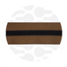 Tobacco Brown-Black Nylon Coil Zipper