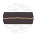 Zipper Metal Dark brown Gold