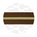 Zipper Striped Toffee Gold