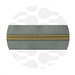 Silver Grey-Gold-Nylon Coil Zipper