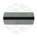 Silver Grey-Black-Nylon Coil Zipper