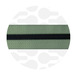 Zipper nylon coil Willow Green Black