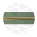 Zipper nylon coil Willow Green Gold