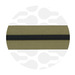 Mossy Green-Black Nylon Coil Zipper