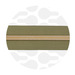 Mossy Green-Gold Nylon Coil Zipper