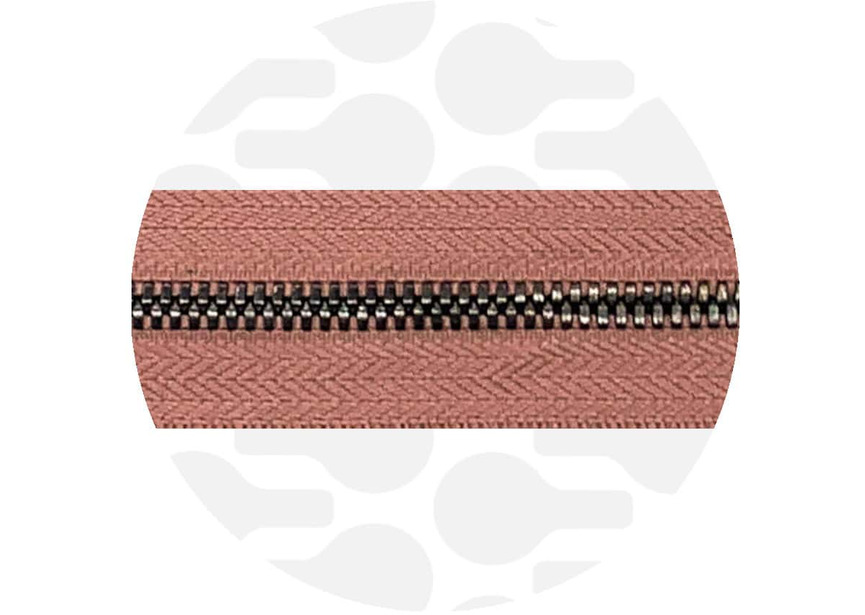 dusty roze-gun-metal zipper 5