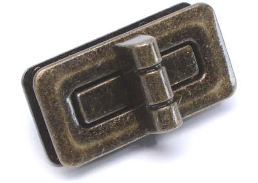 Rechthoekige draaisluiting Brons