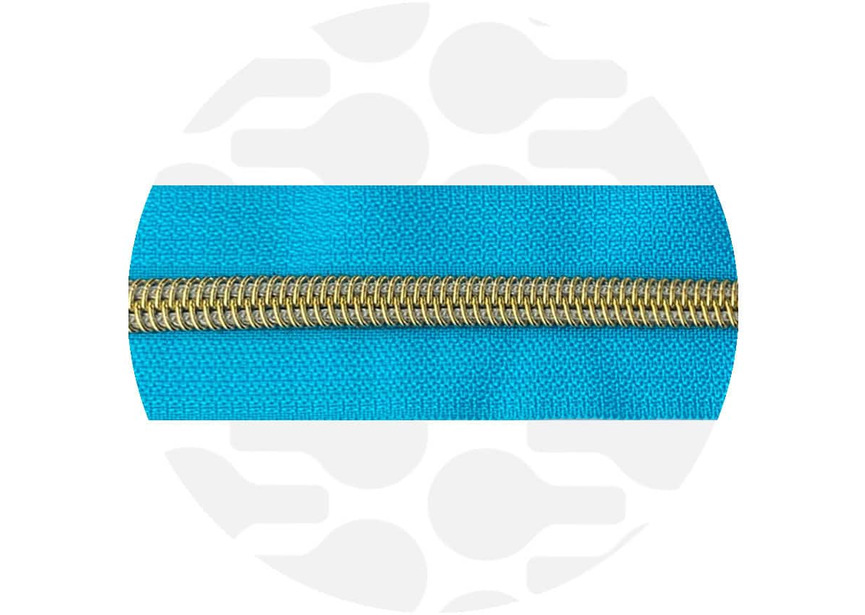 Aqua-Gold Nylon Coil Zipper