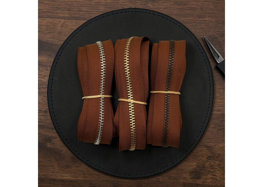 outletYKK-burntsienna