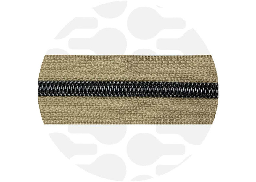 Washed-linen-Gun Nylon coil Zipper