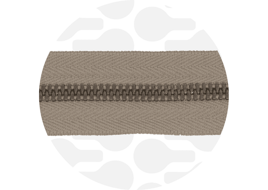 Zipper Metal Capuchino Antique-brass