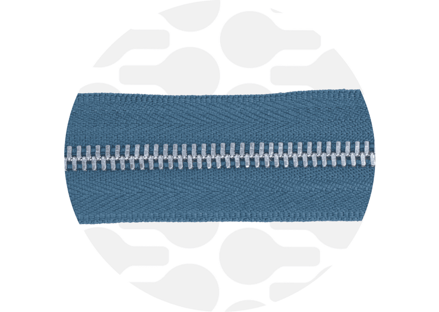 Zipper Metal Peacock Nickel