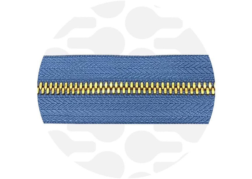 cloudy-gold-metal zipper