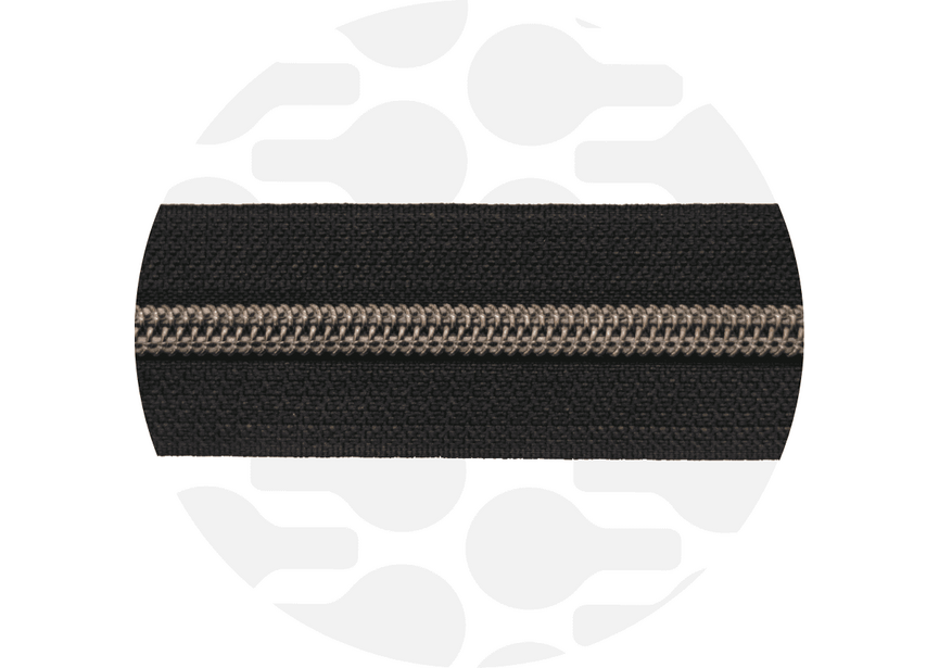 Zipper nylon coil Black gun