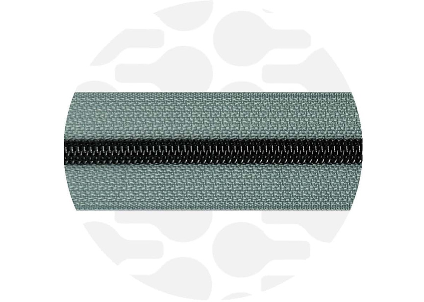 Smokey Mint - Gun Nylon Coil Zipper