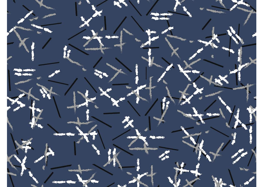 random stripes-vintageblue