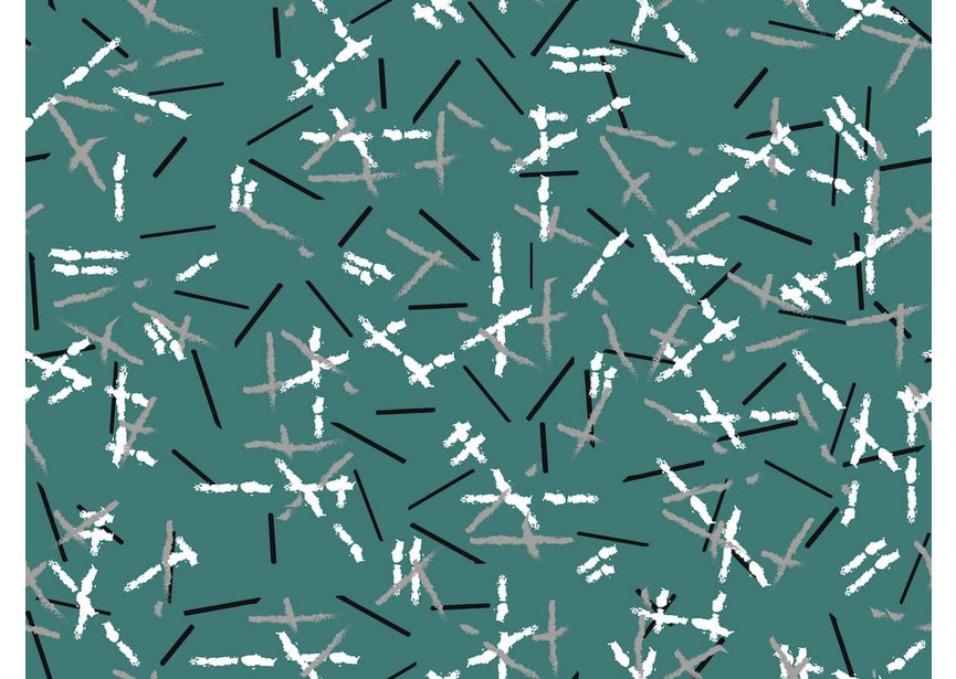 random stripes-22-teal