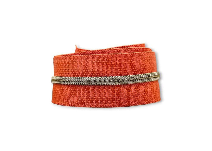 zippertape3-nyloncoil-terracotta-brass
