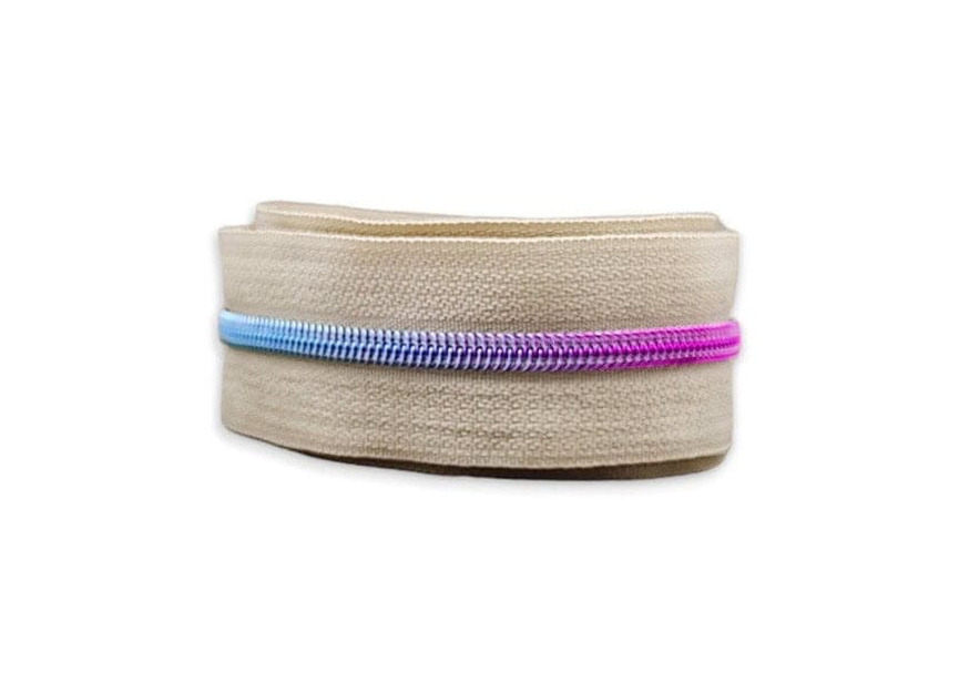 zippertape3-nyloncoil-sand-rainbow
