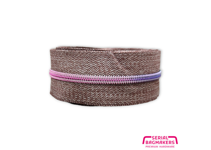 zippertape3-nyloncoil-chestnut-rainbow